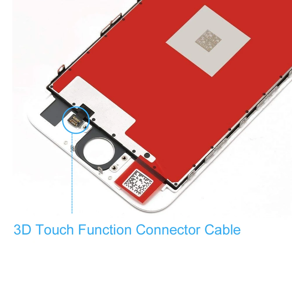 Роскошный костюм для iPhone 6 S Plus ЖК-экран Замена 3D силы сенсорный экран дигитайзер