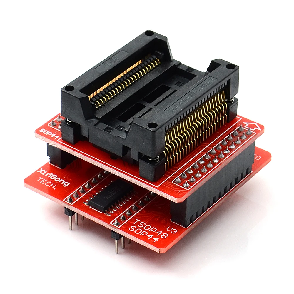 2018 новейший оригинальный TSOP48 IC адаптер + SOP44 для MiniPro TL866CS TL866A TL866II универсальный