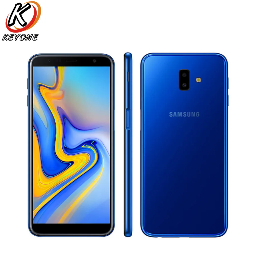 Версия ЕС Samsung Galaxy J6 + J610FN/DS мобильный телефон 6 0 &quot3 ГБ ОЗУ 32 Гб ПЗУ двойная задняя