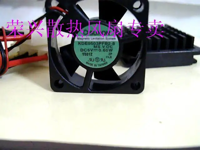 

New SUNON 3010 5V 0.65W KDE0503PFB2-8 30 * 30 * 10MM aluminum fan with heat