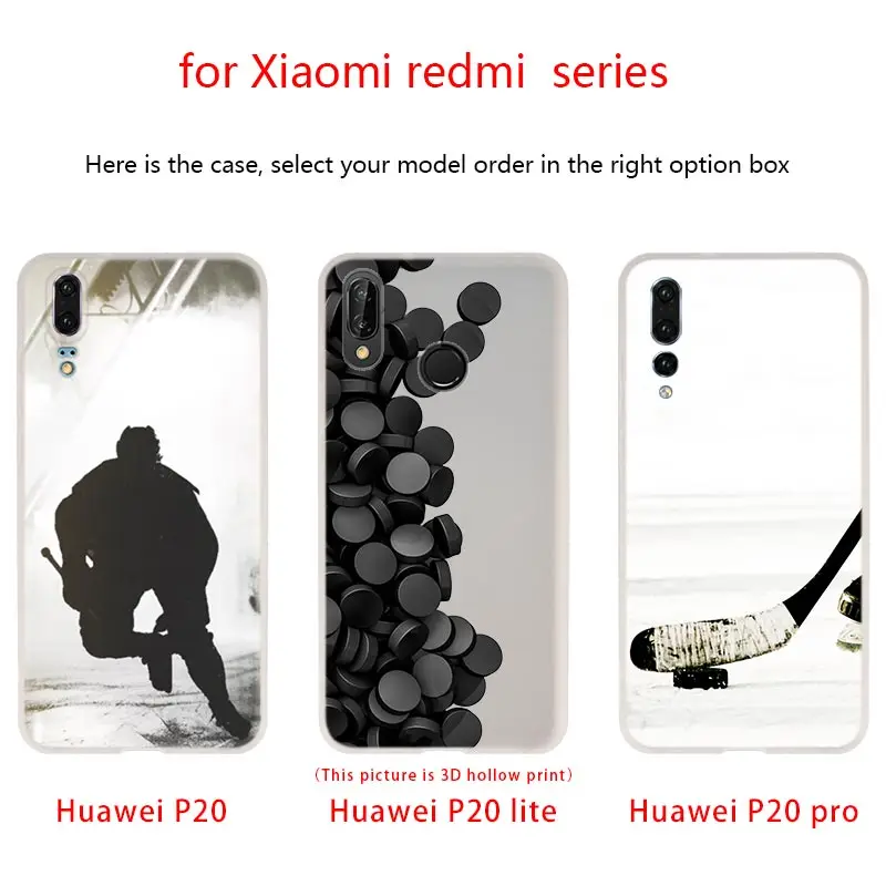 Чехол для телефона из ТПУ с воздушным хоккеем мягкие чехлы Huawei P40 P30 P20 Pro P10 P9 Lite