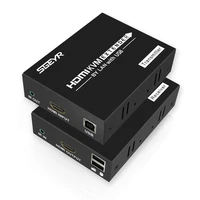 100m 120m hdmi extender over lan network with ir remote hdmi over cat5ecat6cat7 ethernet cable up to 120m hdmi kvm extender