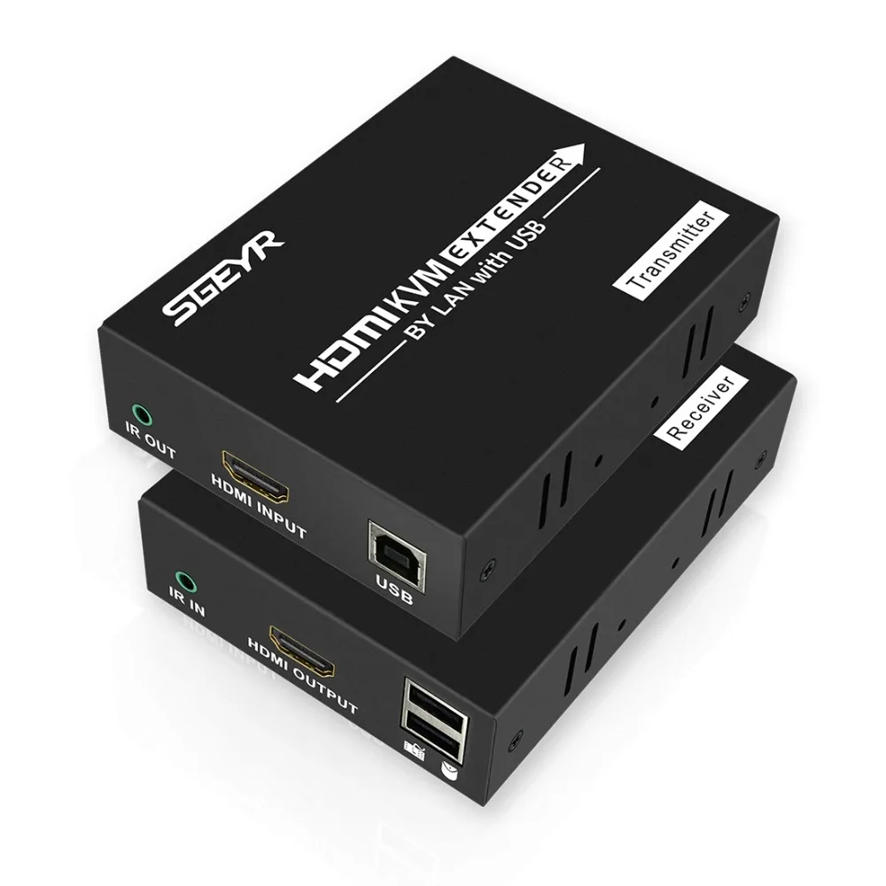 HDMI удлинитель с ИК пультом 100/120 м до 120 м|hdmi kvm extender|kvm extenderhdmi usb |