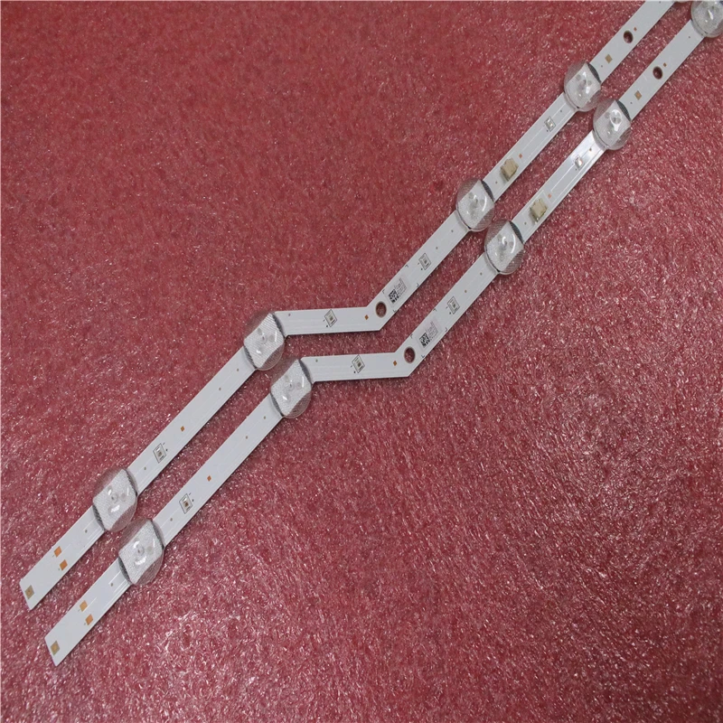 

New original Kit 2 PCS 7LED 620mm LED strip for Samsung UE32J5000 BN96-36236A 36235A V5DN-320SM1-R2 2015 SVS32 FHD F-COM LM41-00