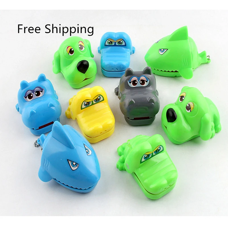 Бесплатная доставка креативный маленький размер крокодил Акула бегемот собака