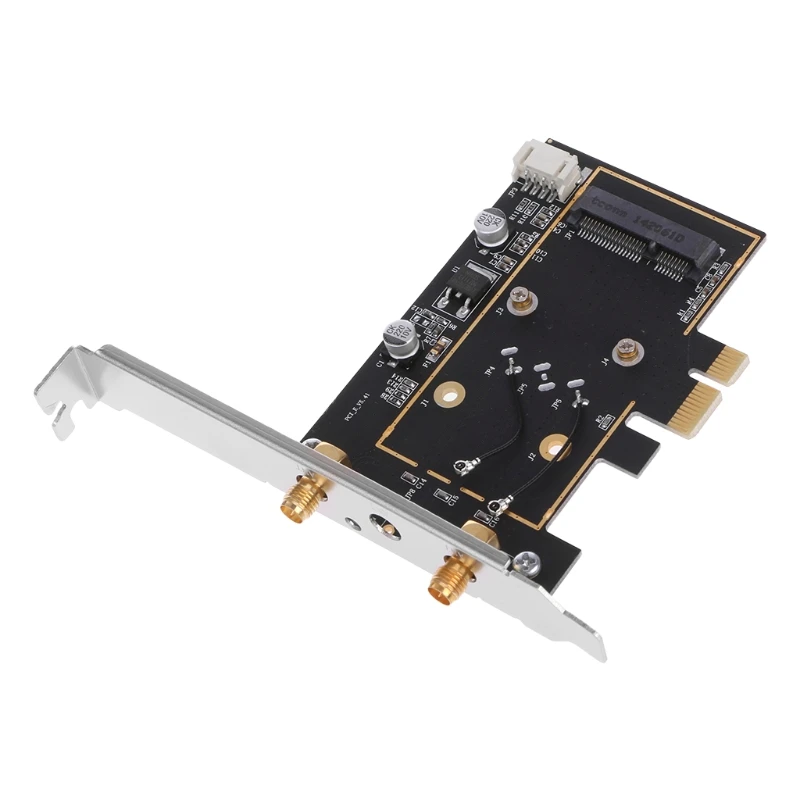 Mini BCM4352 867 Мбит/с + Bluetooth BT 4 0 802.11AC/BGN PCI E адаптер для настольного ПК с Wi Fi антеннами| |