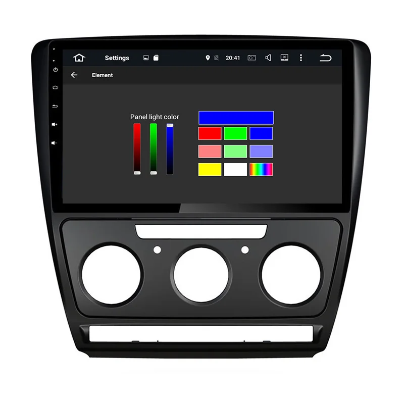 Aoluoya IPS 4 Гб ОЗУ 32 ПЗУ Восьмиядерный Android 8 0 автомобильный DVD GPS навигационный плеер