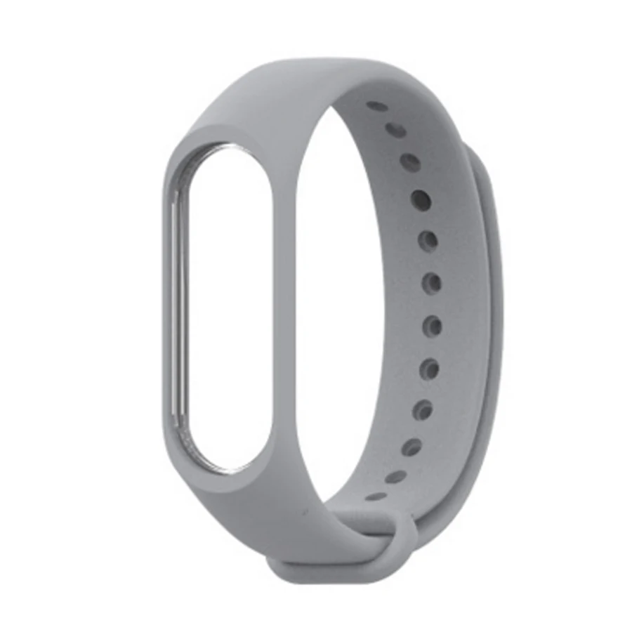 Xiaomi mi band 4 mi band 3 mi band 3/4, красочные браслеты, умный ремешок, прочная защитная пленка для экрана, для Xiaomi mi Band 3/4 - Цвет: Grey