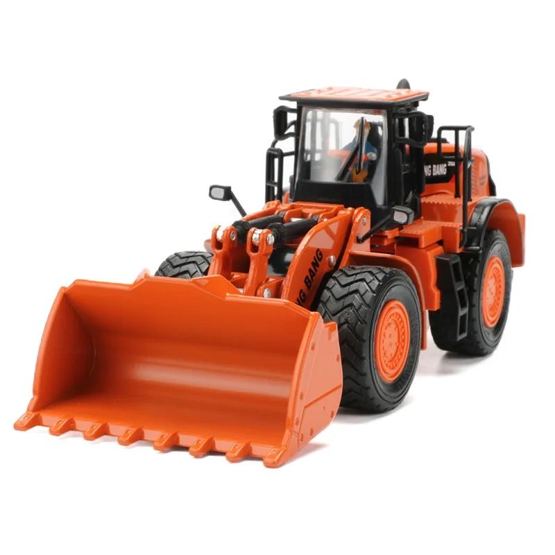 JINGBANG 1:50 бульдозер строительный Автопогрузчик из сплава разгрузочные