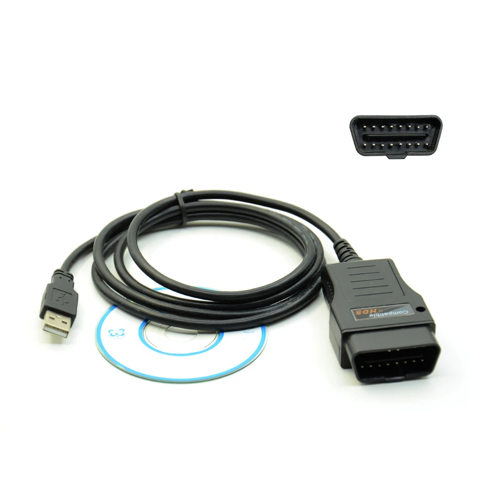 Диагностический кабель XHORSE OBD2 многоязычный Автомобильный Кабель HDS для Honda Civic| |