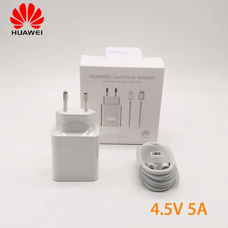Оригинальное зарядное устройство Huawei supercharge для huawei p20 p10 Mate 9 10 Pro Plus Super charge EU Wall