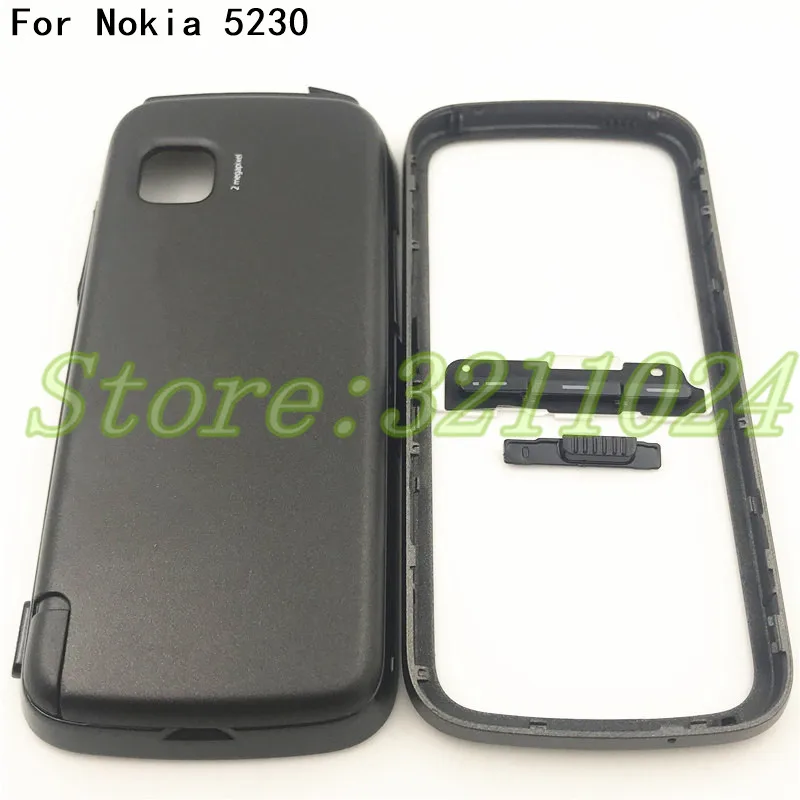 Для Nokia 5230 новый полный мобильный телефон корпус чехол клавиатура