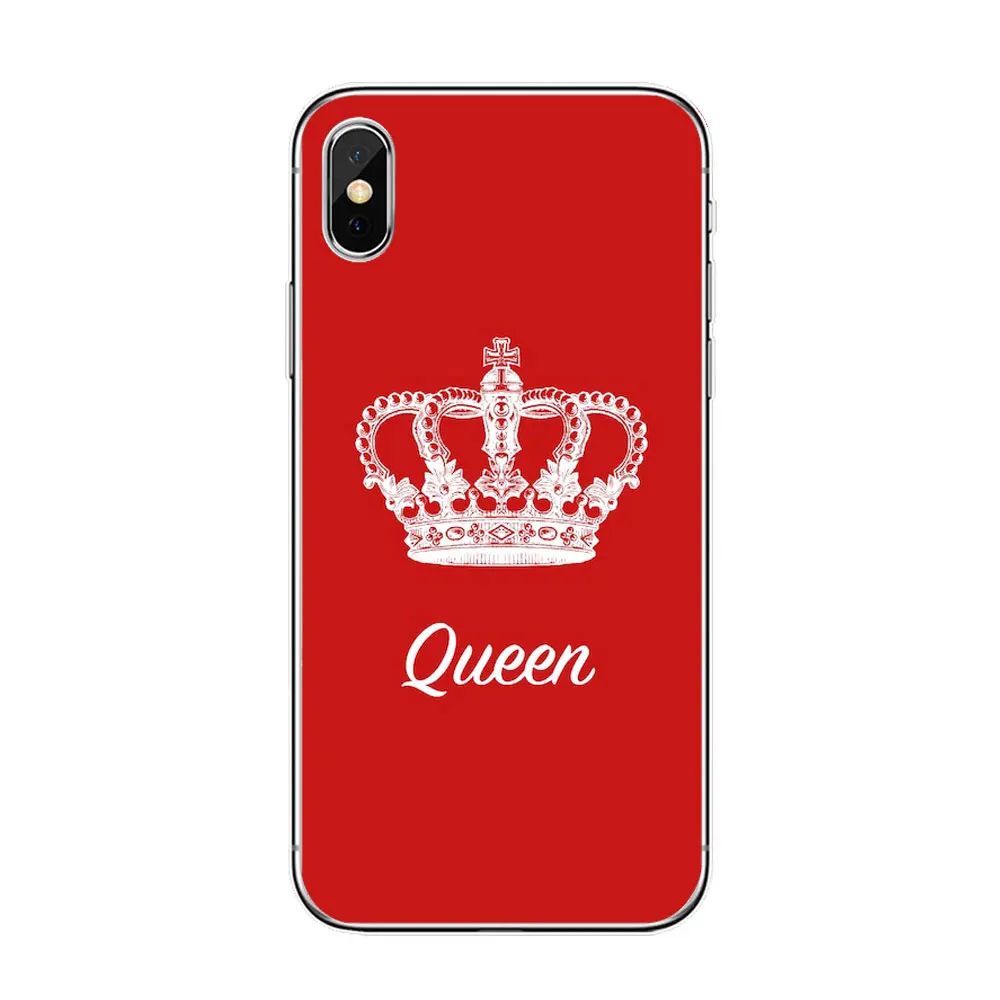 TPU D1046 Чехол для телефона с цитатами Король Королева Любовь Розовый Красный Черный для huawei P20 P30 mate 10 lite p8 P9 P10 Lite honor 10 Мягкий ТПУ силиконовый чехол - Цвет: TPU D1046