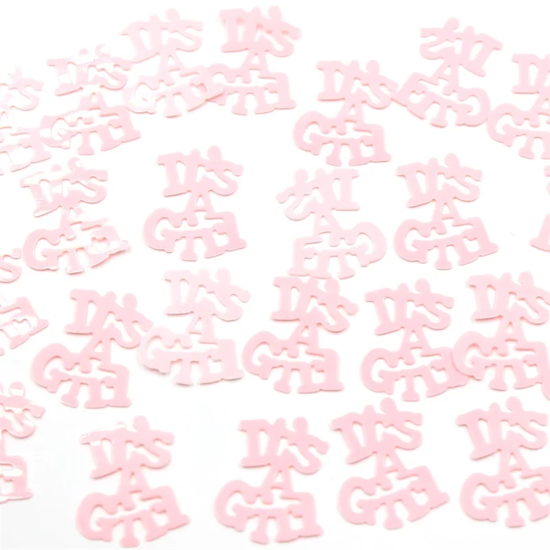 KSCRAFT розовые или синие блестки из ПВХ в форме мальчика для творчества