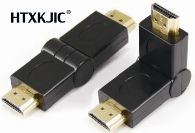 

1.4 HDMI Male to male MF 180 Degree Rotation Folding Adapter Converter Cable Extension for 360 XBOX PS3 PS4 Game HDTV