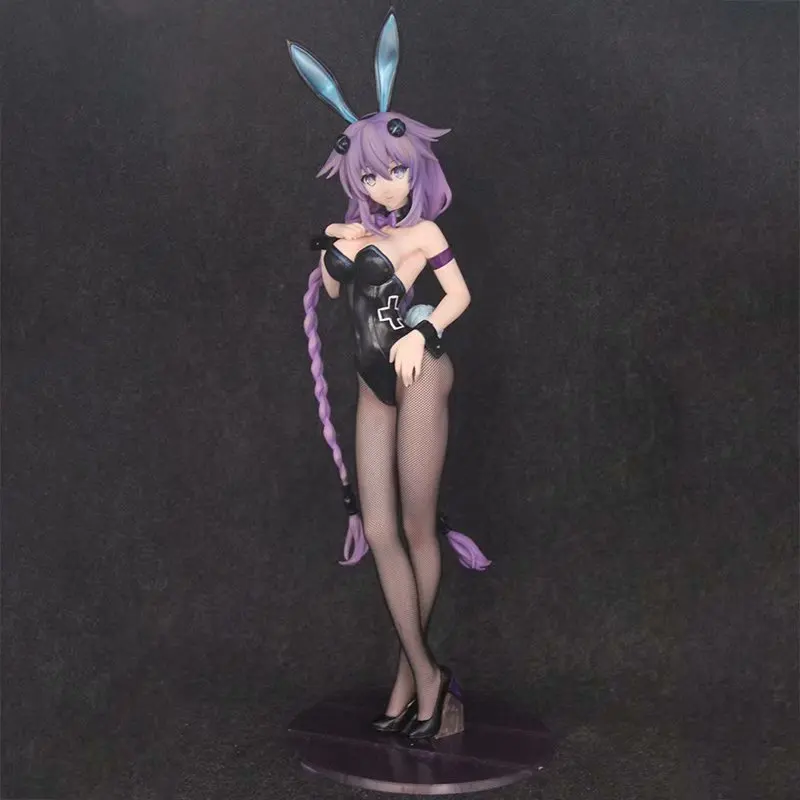 

FREEing Sega Neptune Hyperdimension Neptunia Purple Heart Neptune Bunny Sexy Girl PVC Action Figure Sexy Figure Figuarts 43CM