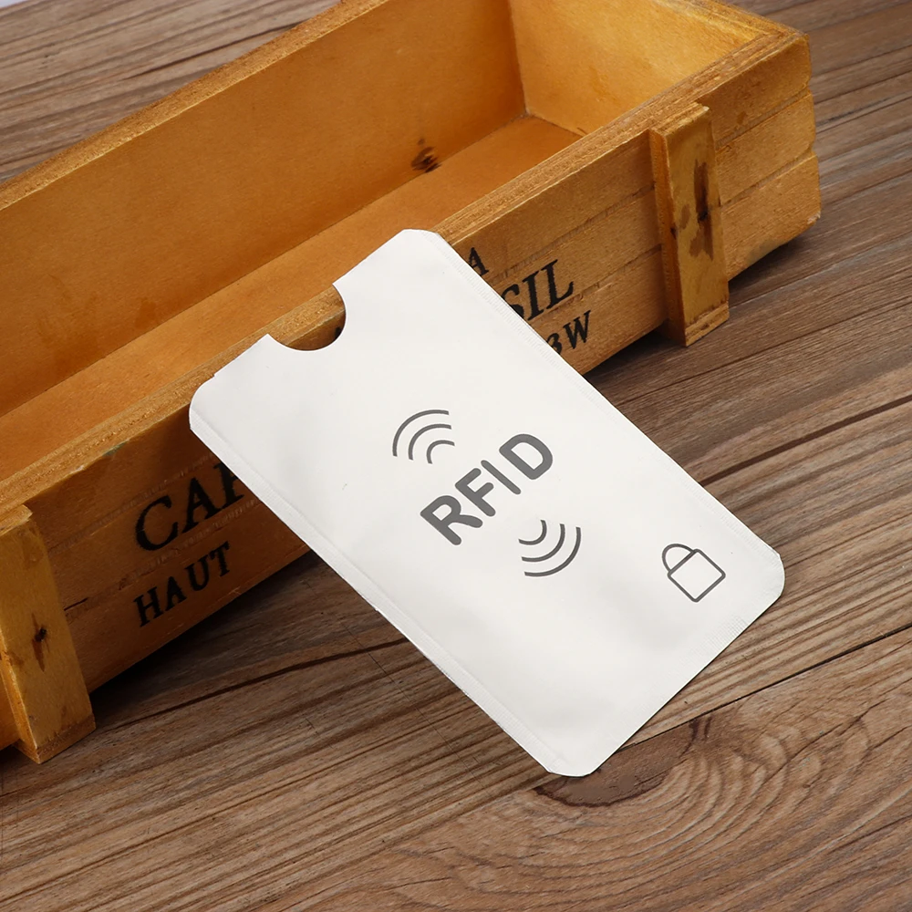 5 шт./упак. карты МИНДЕР с функцией блокировки RFID кредитной карты держатель Porte Carte Чехлы для кредитных карт Id банковская карта чехол Визитница идентичность
