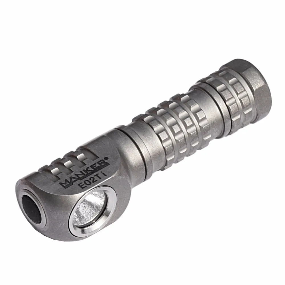 Manker E02 мини фонарик 220 люмен CREE XPG3/высокий CRI Nichia 219C светодиодный брелок с реверсивным зажимом и магнитным хвостом