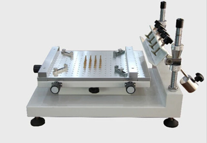 Высокоточный Ручной PCB Экран Пресс точный трафаретов паяльная печатная машина |
