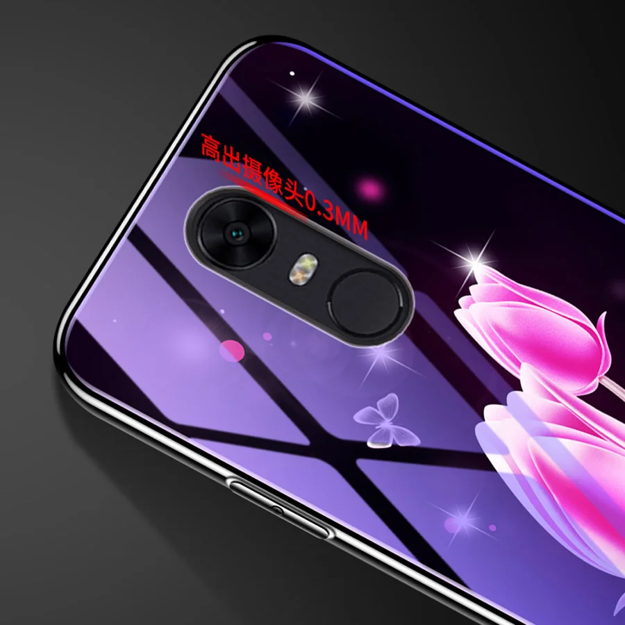 Чехол HOTSWEI для Xiaomi Redmi Note 4 X 4X Global закаленное стекло + мягкая рамка из ТПУ защитный