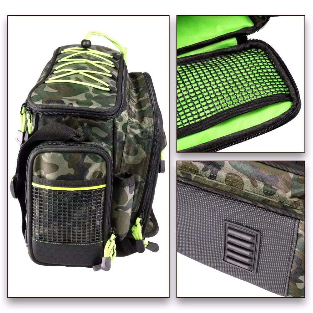 Открытый Рыбалка Bag1200D нейлон Водонепроницаемый многофункциональные рыболовные