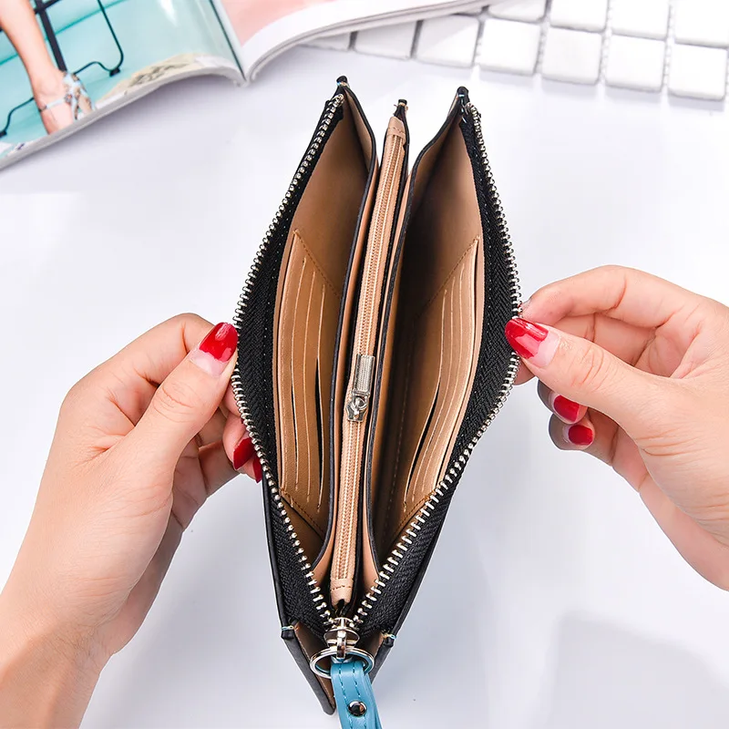 Новинка 2018 повседневные женские кошельки с высокой емкостью женский длинный