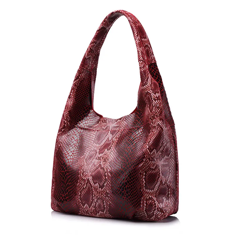Большая Женская сумка на плечо из натуральной кожи REALER|leather handbags|large totewomen leather