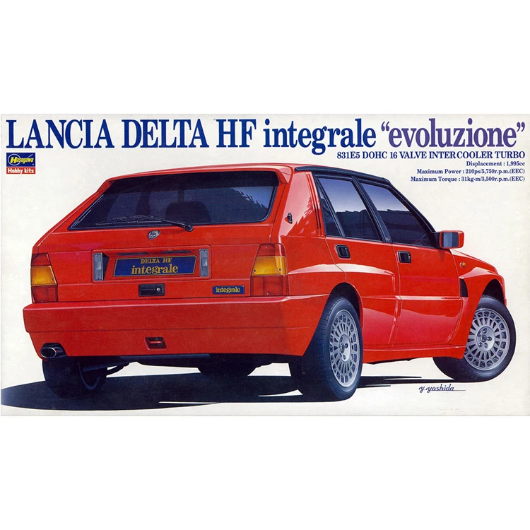 1/24 Lancia Delta Evoluzione Сборная модель автомобиля 24009