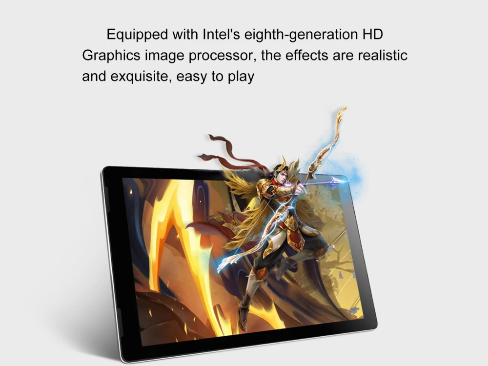 Jumper EZpad 7 планшет 2 в 1 планшетный ПК 10,1 ''Windows 10 Intel Cherry Trail Z8350 четырехъядерный 1,44 ГГц 4 Гб ram 64 Гб eMMC rom