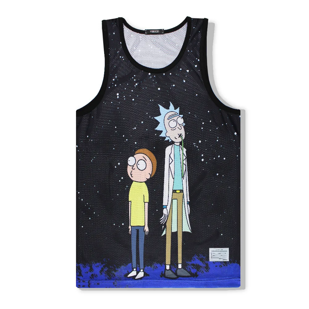 2019 спортивный костюм комплект для мужчин Летний Пляжный жилет с принтом мужская