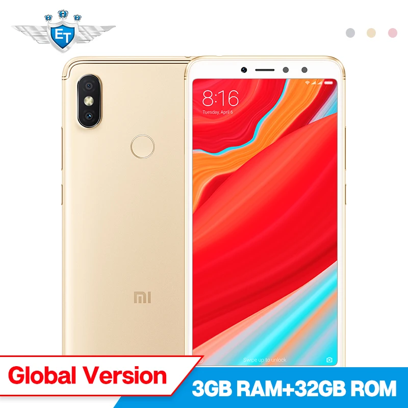 Xiaomi Redmi S2 3 ГБ 32 5 99 ''Экран смартфон Глобальный Версия Snapdragon 625 двойной Камера 4G