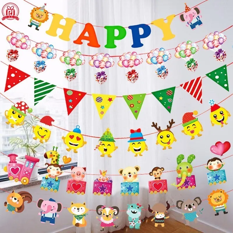 Декоративные бумажные качественные цветные фестивальные флаги вечерние класс