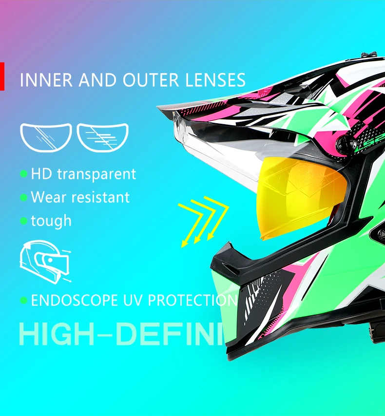 LS2 MX436 Pioneer moto rcycle шлем с солнцезащитным щитом atv dirtbike cross moto cross шлем с двойными линзами внедорожные гоночные мото шлемы