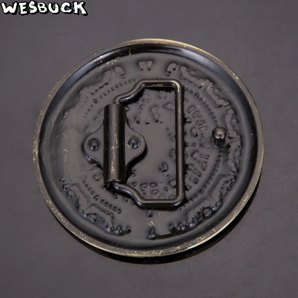 WesBuck бренд пряжками Лидер продаж Модные мужские Пояс Пряжка из цинкового сплава