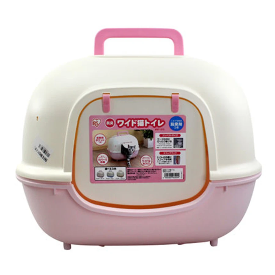 Закрытый Большой туалет для домашних животных кошачий ящик мусора песок Совок