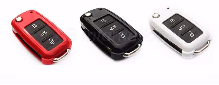 Авто ключница чехол для ключей Защитный чехол для VW Volkswagen Golf VII MK7 Skoda Octavia Сиденье Ibiza Leon