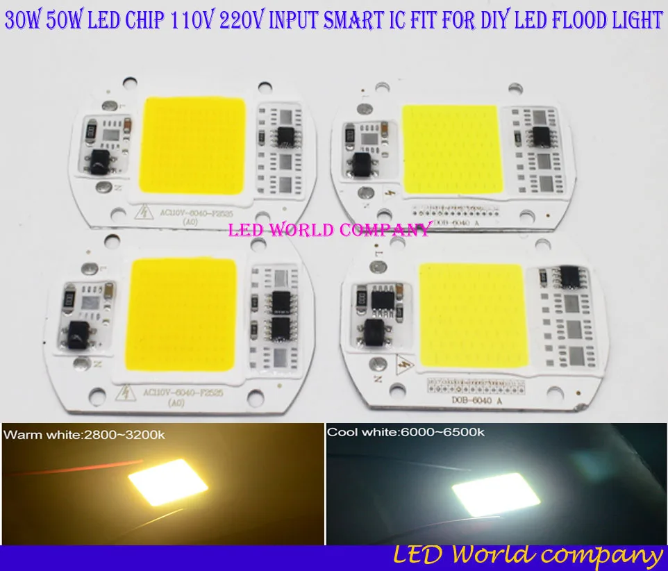 Чип для светодиодной COB лампы 30/50 Вт 220 В|led 50w cob|led white chiplamp lamp |
