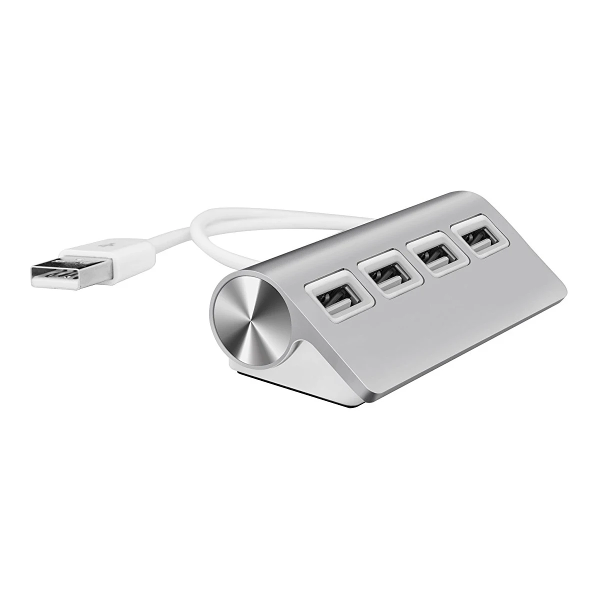 

Top Deals USB HUB, Premium 4 Port Aluminum USB Hub with 11 inch Shielded Cable for iMac, MacBooks, PCs and Laptops