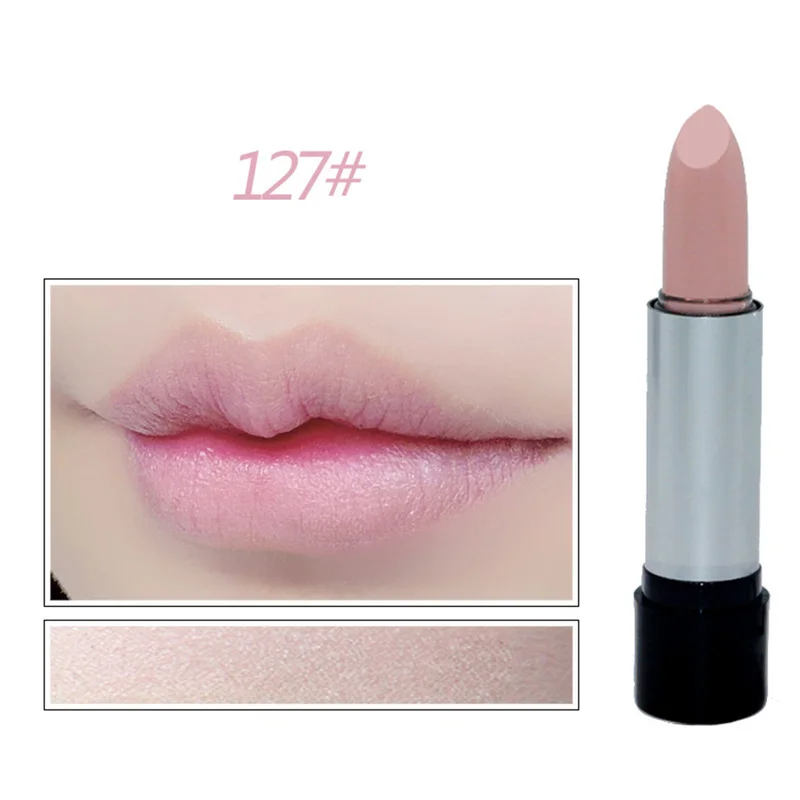 Хит продаж водостойкая нюдовая матовая бархатная Глянцевая Помада бальзам для