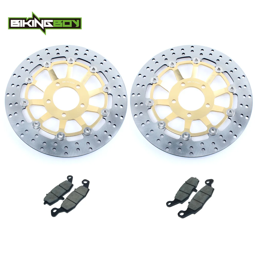 BIKINGBOY передние тормозные диски роторы колодки для SUZUKI GSF 600 Bandit/S 00 01 02 2003 2004 SV 650 S 1999