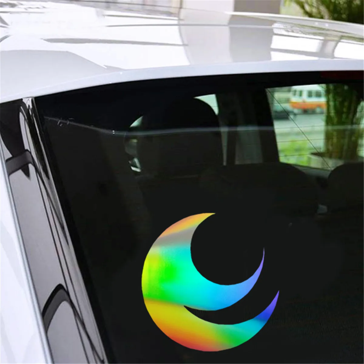 Moon Planet Автомобильная Наклейка на стену для дома окон и стекла двери ноутбука авто