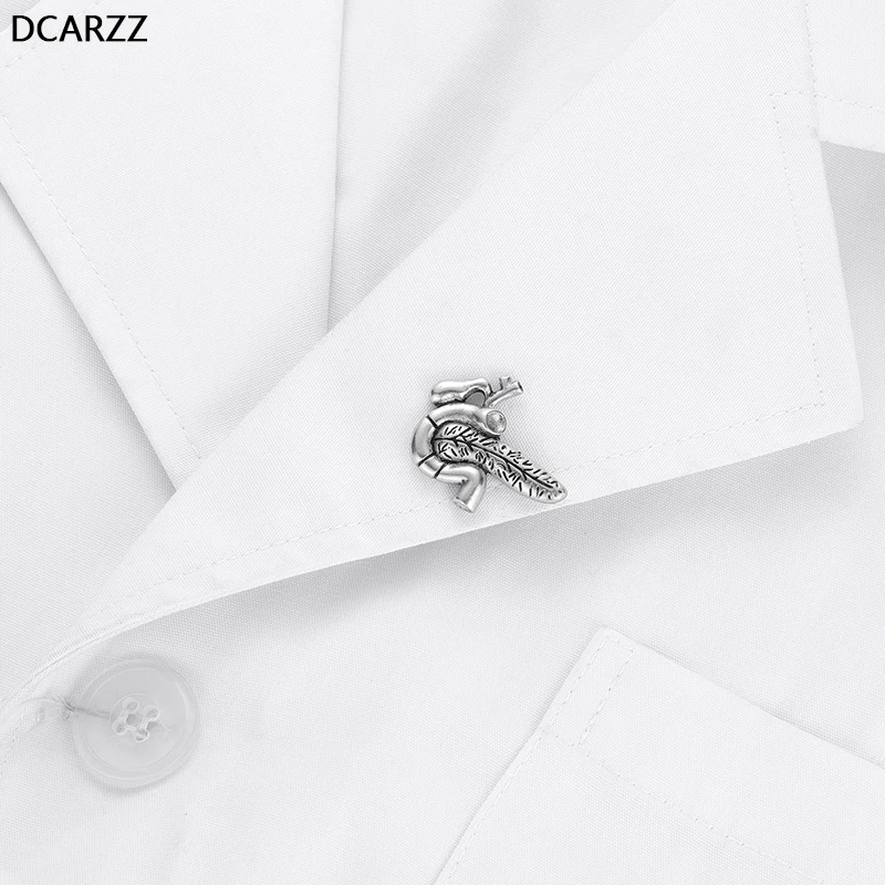2019 Anitque Copper Pancreas Badge Pin Medical/Anatomy Pins Collar Accessories Doctor Nurse's Day Gift Medical Jewelry Wholesale |