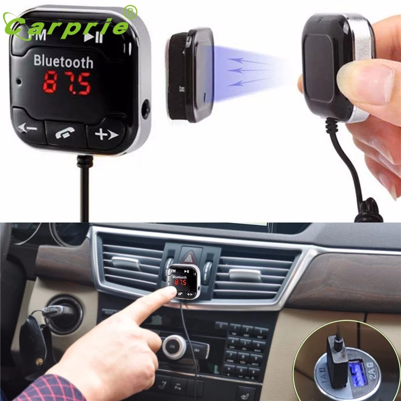 Автомобильный стильный комплект CARPRIE беспроводной Bluetooth fm передатчик mp3 плеер USB SD