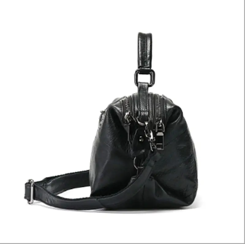 2018 большие классические сумки через плечо женские из натуральной кожи женская