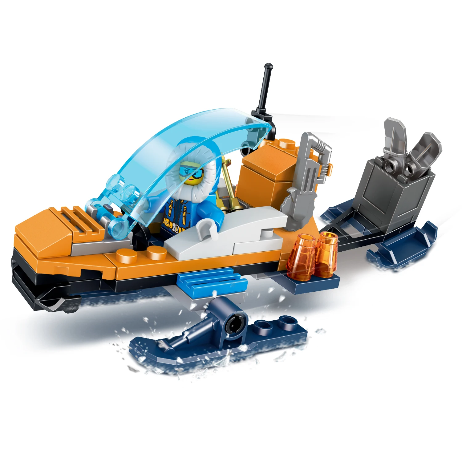 Модель J совместима с LEGO J28029 252 шт. мини модели аркти строительные наборы блоки