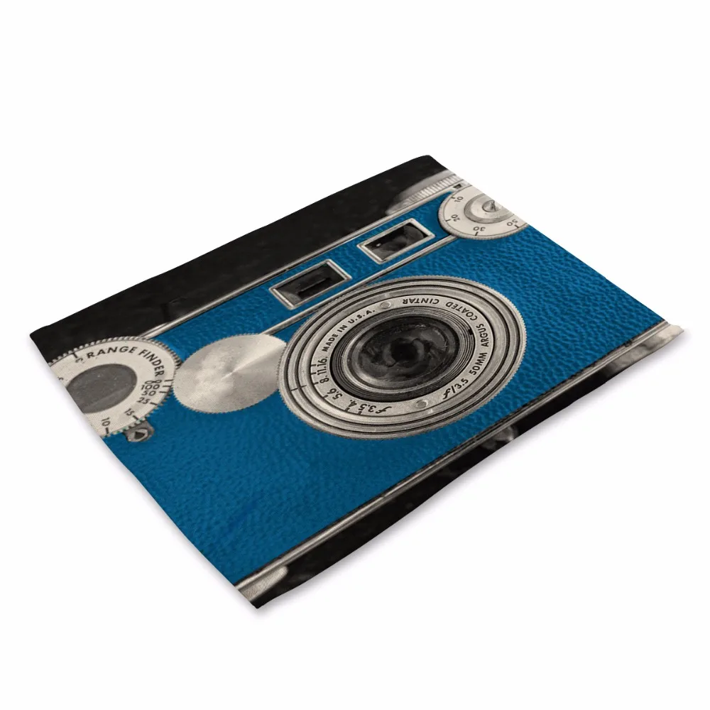 Настольный коврик в американском стиле с 3d камерой украшение для дома и кухни