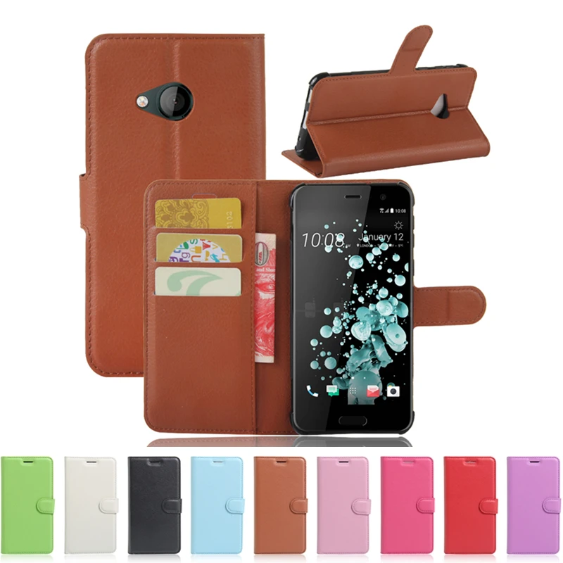 Чехол бумажник для HTC U Play футляр карт телефонные чехлы чехол телефона из