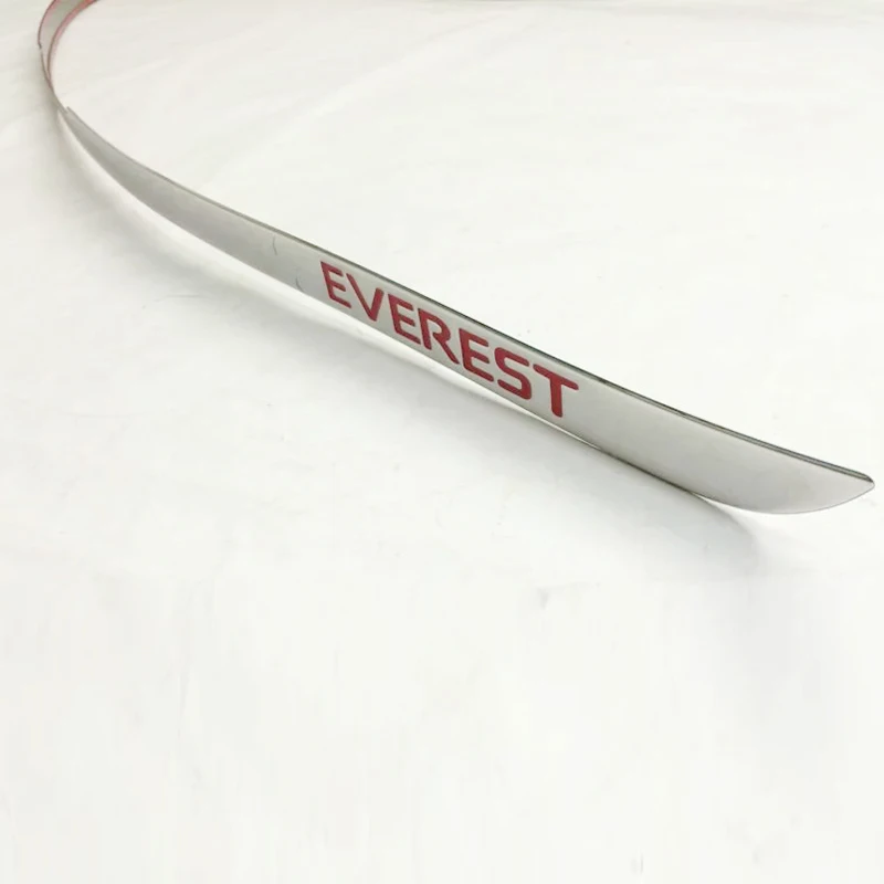 For ford everest 2016 2017 2018 Door Sticker Stainless Steel back door Tailgate trim Car Styling Accessories | Автомобили и