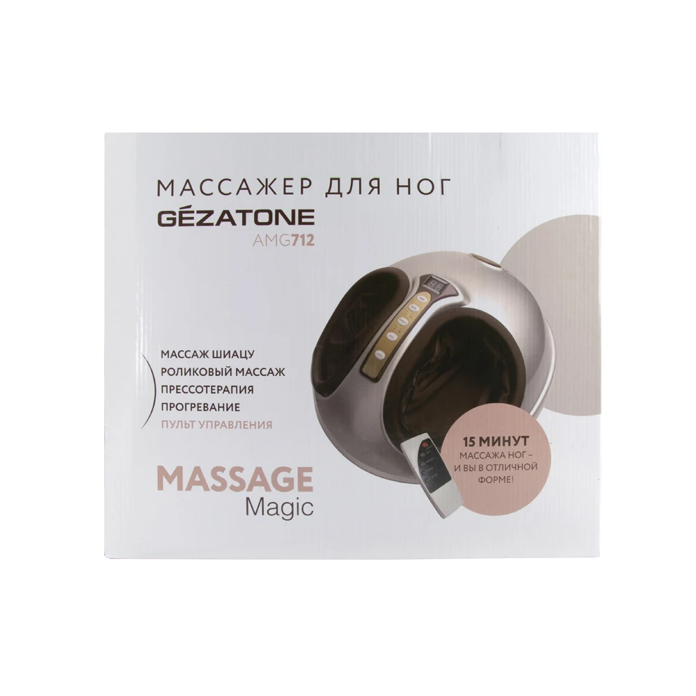 Массажер для ног Gezatone Massage Magic AMG 712 Блаженство с функцией пневматического