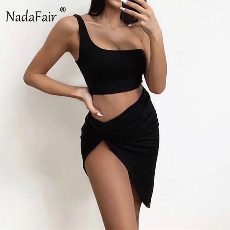 Женское платье с запахом Nadafair желтое Клубное короткое высокой талией одним